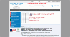 Desktop Screenshot of profiapaper.cz